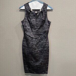 Eliza J Cocktail Dress (Gray, 4)